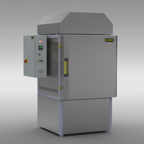 Degreasing pre-burning furnace